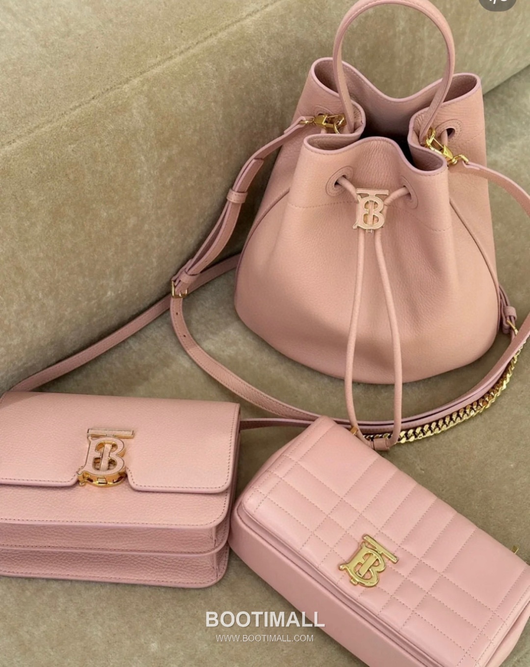 Burberry TB Thomas Bucket Grained Calfskin Bag 버버리 TB 토마스 버킷 그레인드 카프스킨 26cm 3