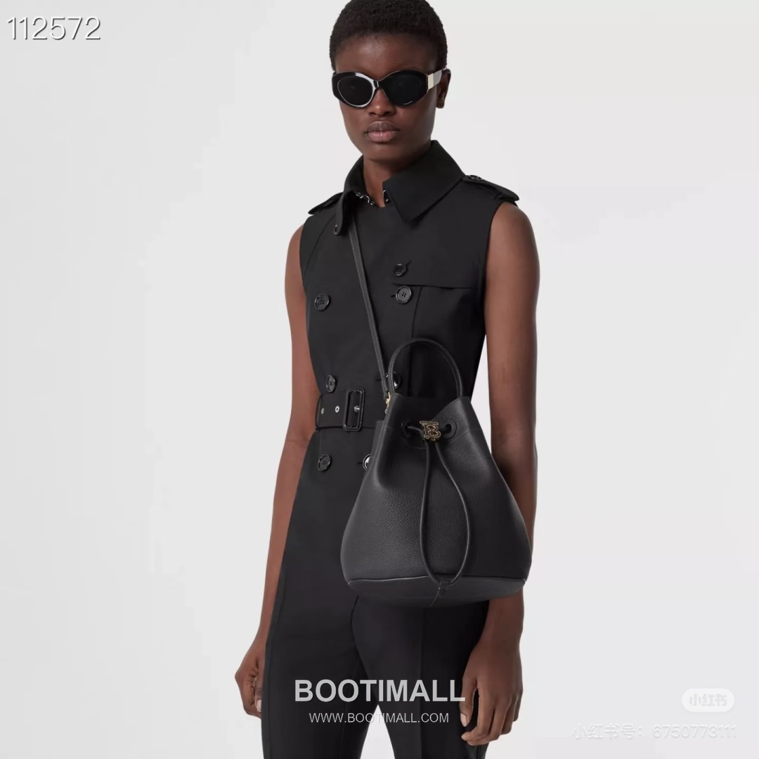 Burberry TB Thomas Bucket Grained Calfskin Bag 버버리 TB 토마스 버킷 그레인드 카프스킨 26cm 3