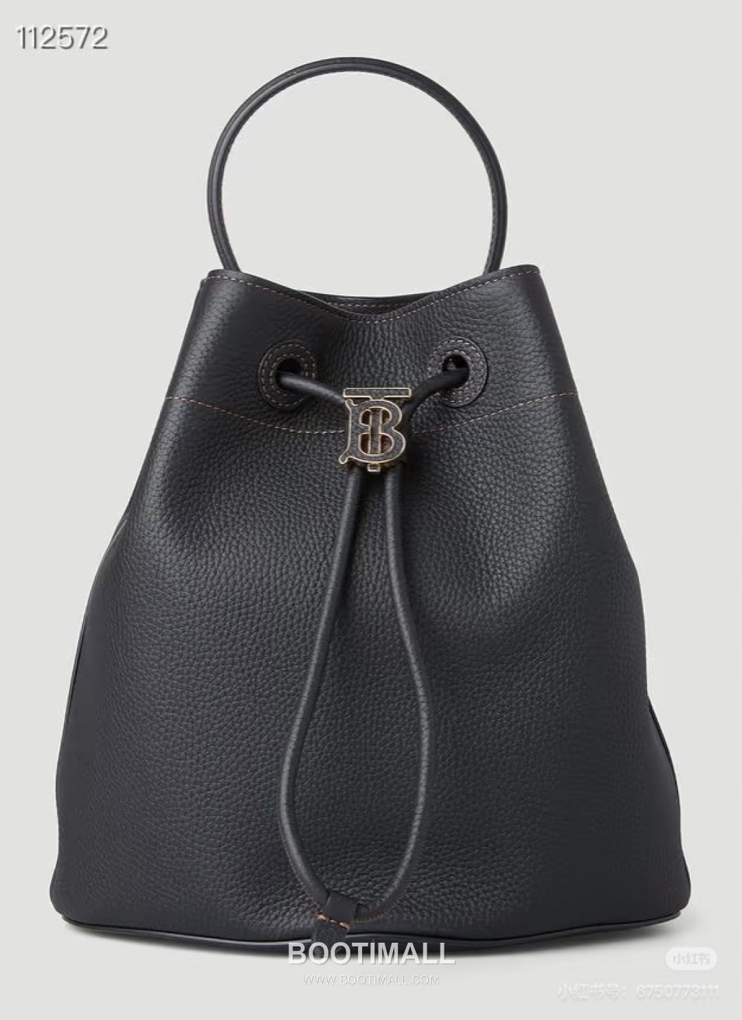 Burberry TB Thomas Bucket Grained Calfskin Bag 버버리 TB 토마스 버킷 그레인드 카프스킨 26cm 6