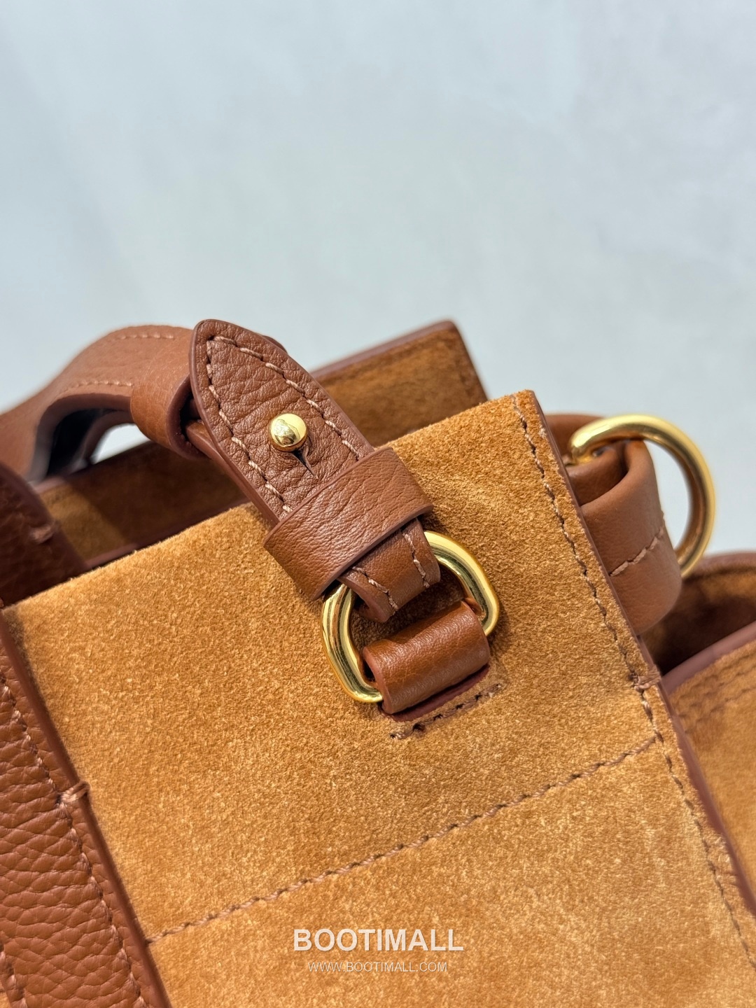 Burberry Cotswolds Tote Suede Leather Beige Bag 버버리 코츠월즈 토트 343173 스웨이드 레더 베이지 31cm 11