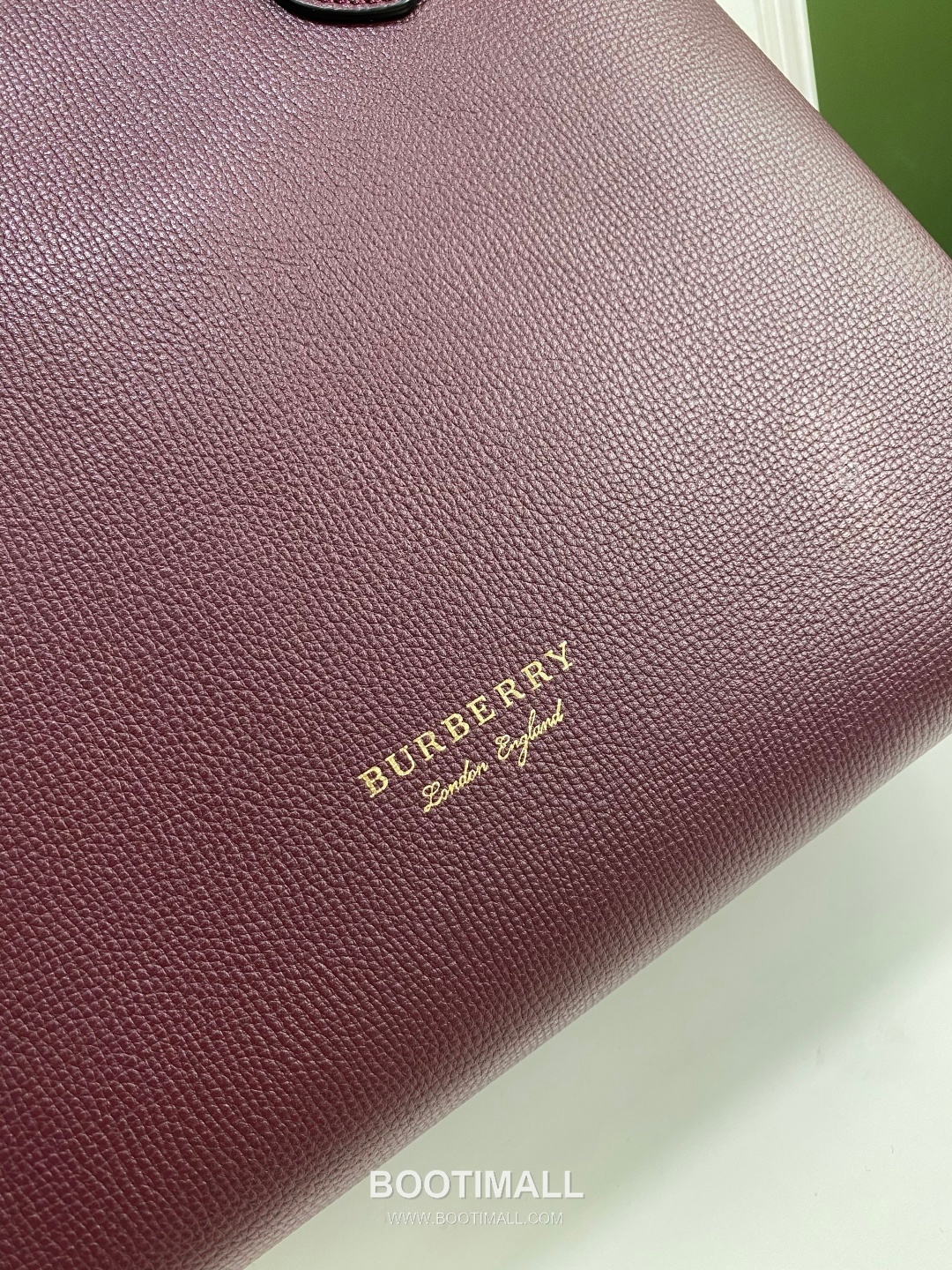 Burberry The Banner House Check Cotton Canvas, Grained Calfskin Tote Bag 버버리 더 배너 하우스 체크 코튼 캔버스, 그레인드 카프스킨 토트백 34cm 8