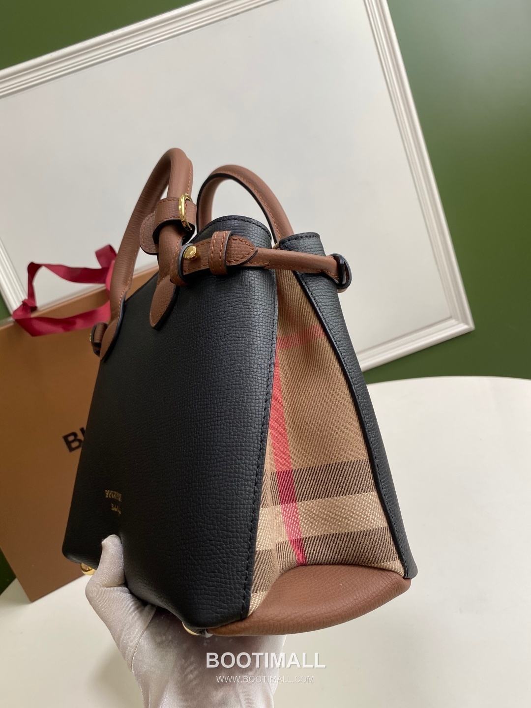 Burberry Banner 713163 Top Handle Bag 버버리 배너 713163 탑핸들백 26cm 14