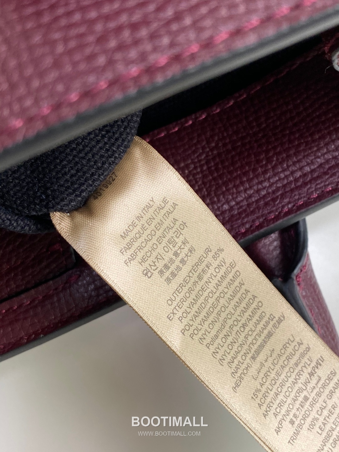 Burberry Banner Check Panel Calfskin Beige Top Handle Bag 버버리 배너 체크 패널 카프스킨 베이지 탑핸들백 26cm 18