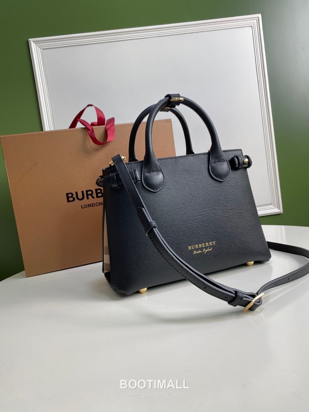 Burberry Banner 713163 Top Handle Bag 버버리 배너 713163 탑핸들백 26cm 8