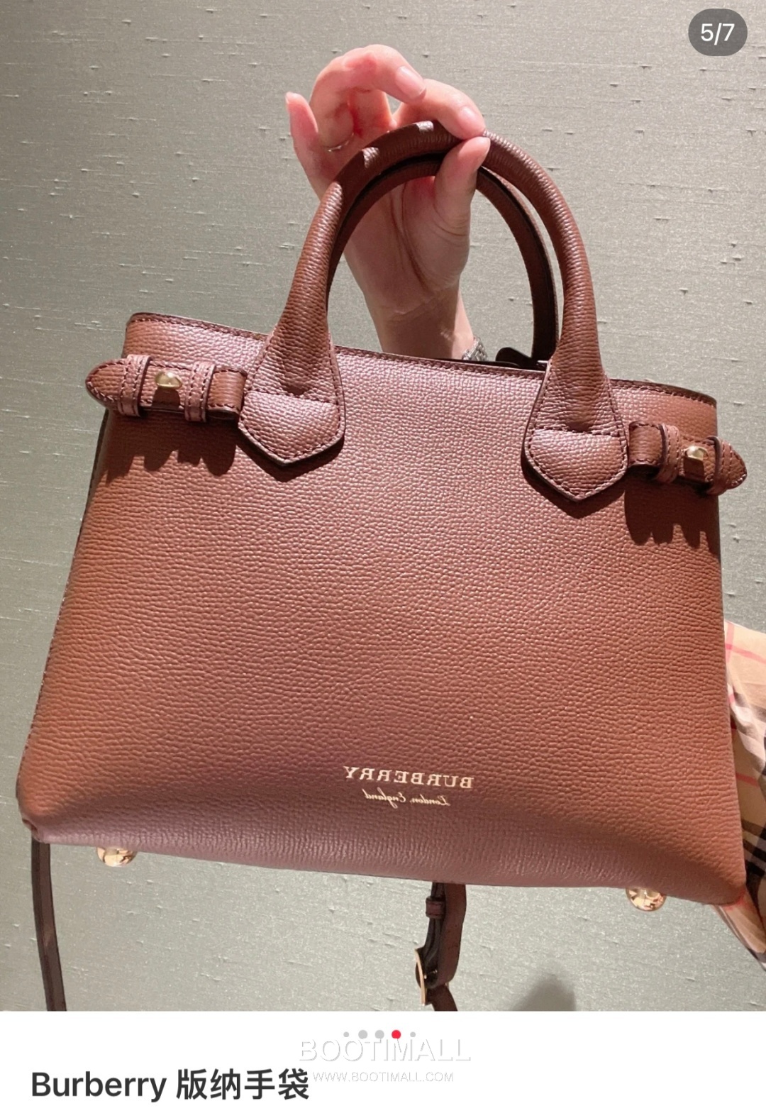 Burberry Banner 713163 Top Handle Bag 버버리 배너 713163 탑핸들백 26cm 5