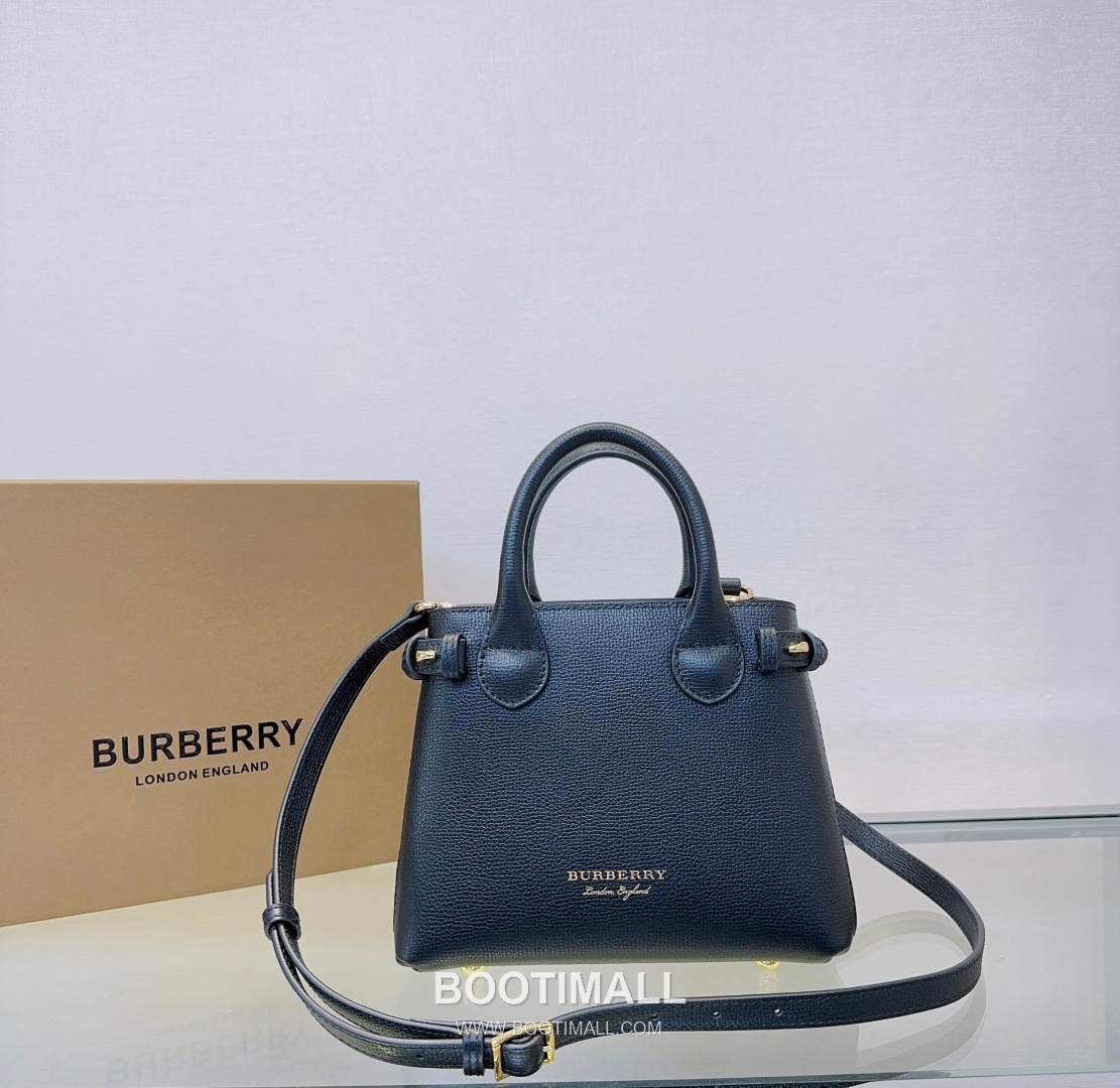 Burberry The Banner House Check Cotton Canvas Beige Tote Bag 버버리 더 배너 하우스 체크 712160 코튼 캔버스 베이지 토트백 22cm 1