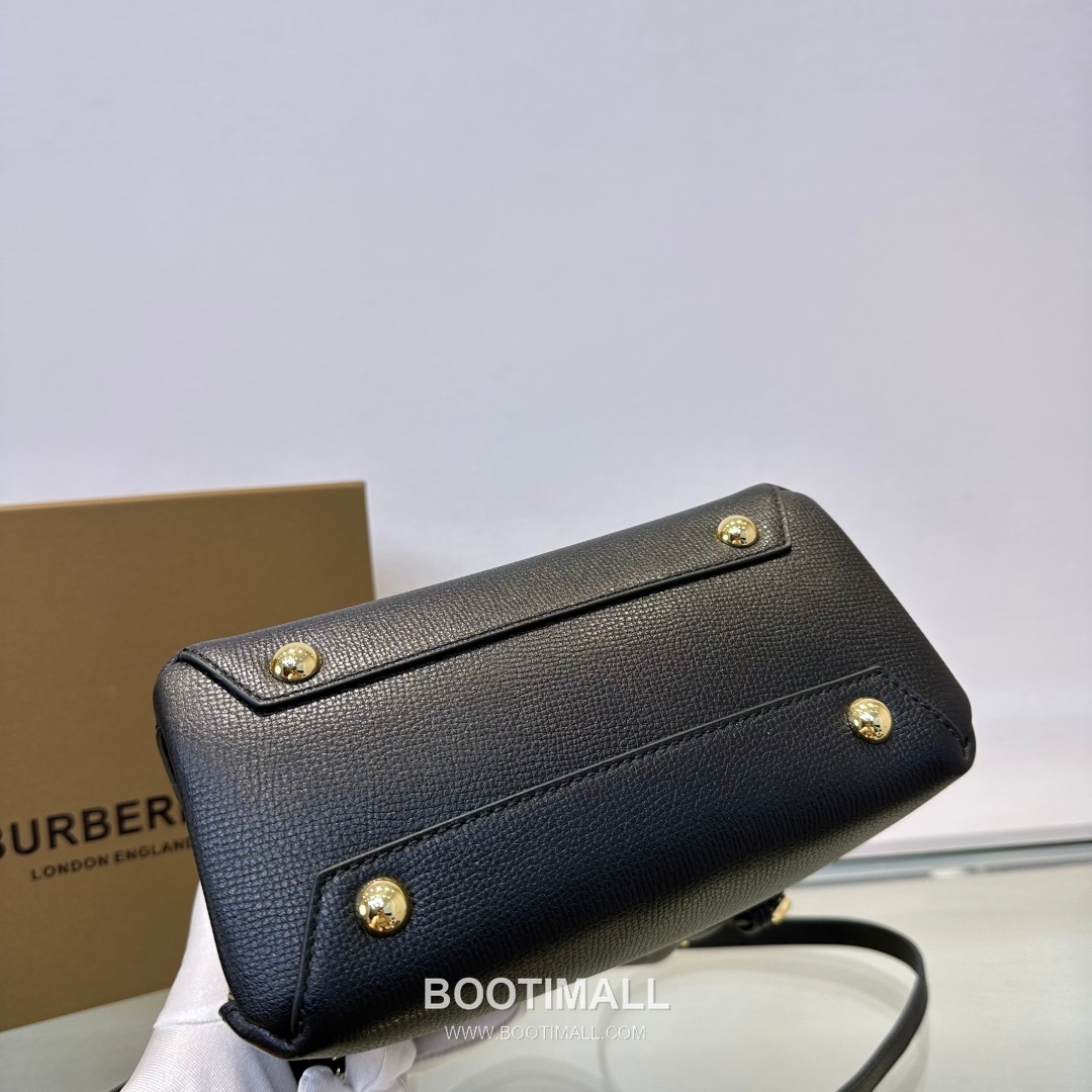 Burberry The Banner House Check Cotton Canvas Beige Tote Bag 버버리 더 배너 하우스 체크 712160 코튼 캔버스 베이지 토트백 22cm 8