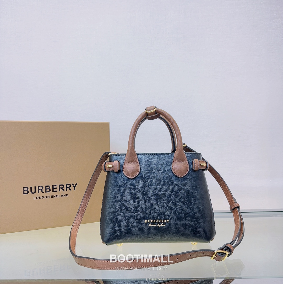 Burberry The Banner House Check Cotton Canvas Beige Tote Bag 버버리 더 배너 하우스 체크 712160 코튼 캔버스 베이지 토트백 22cm 10