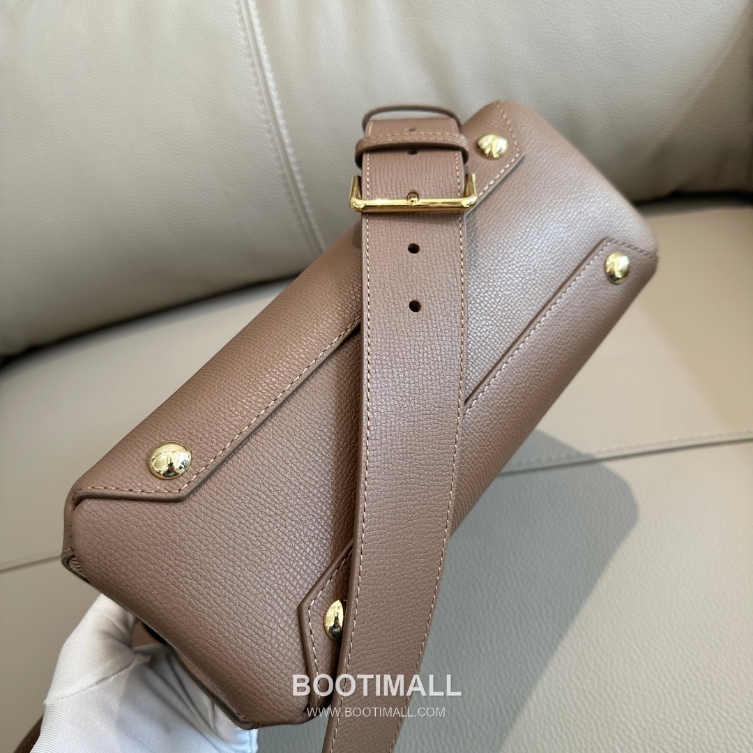 Burberry Banner Vintage Check Grained Cowhide Beige Tote Bag 버버리 배너 빈티지 체크 557163 그레인드 소가죽 베이지 토트백 26cm 9