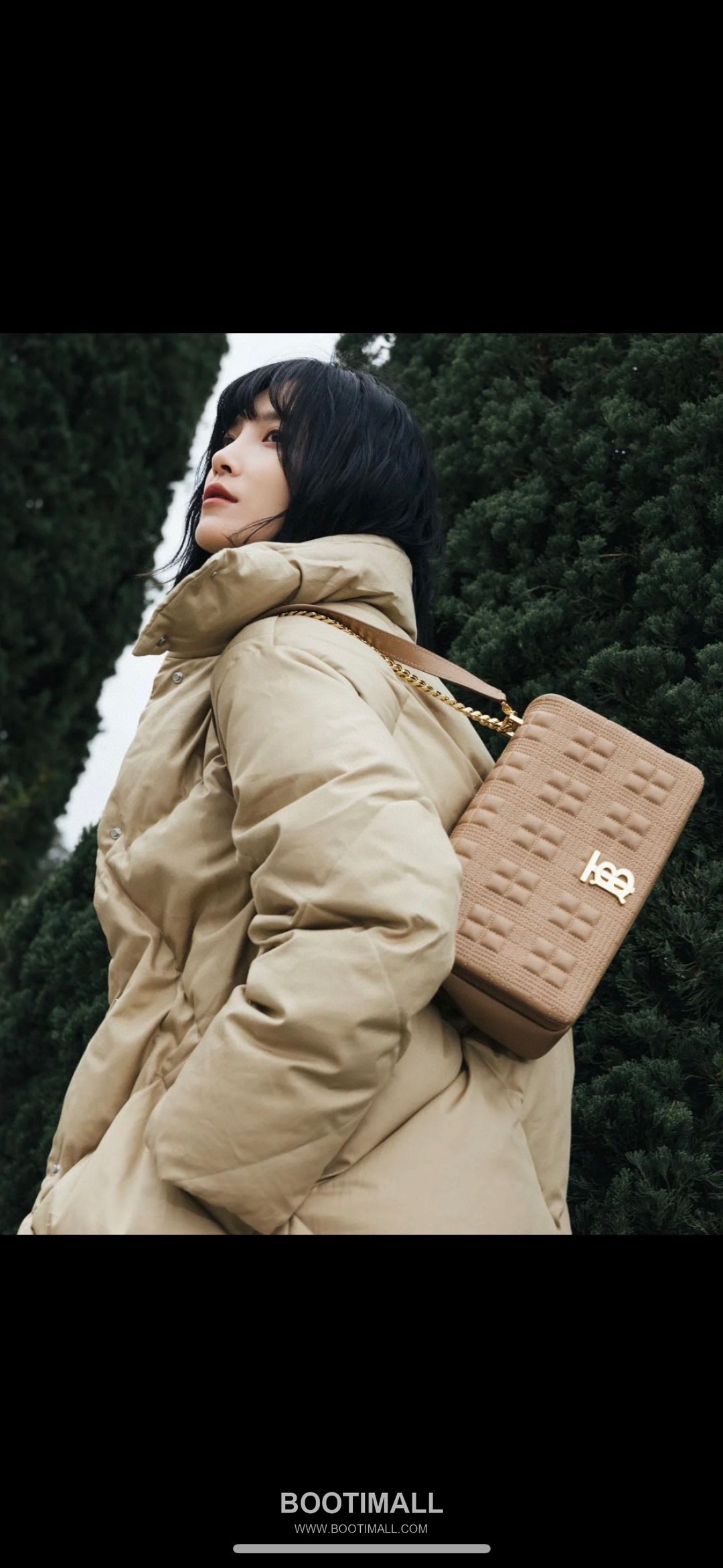 Burberry Lola Quilted Italian-Tanned Lambskin Chain Shoulder Bag 버버리 롤라 퀼팅 이탈리아 태닝 램스킨 체인 숄더백 28cm 3