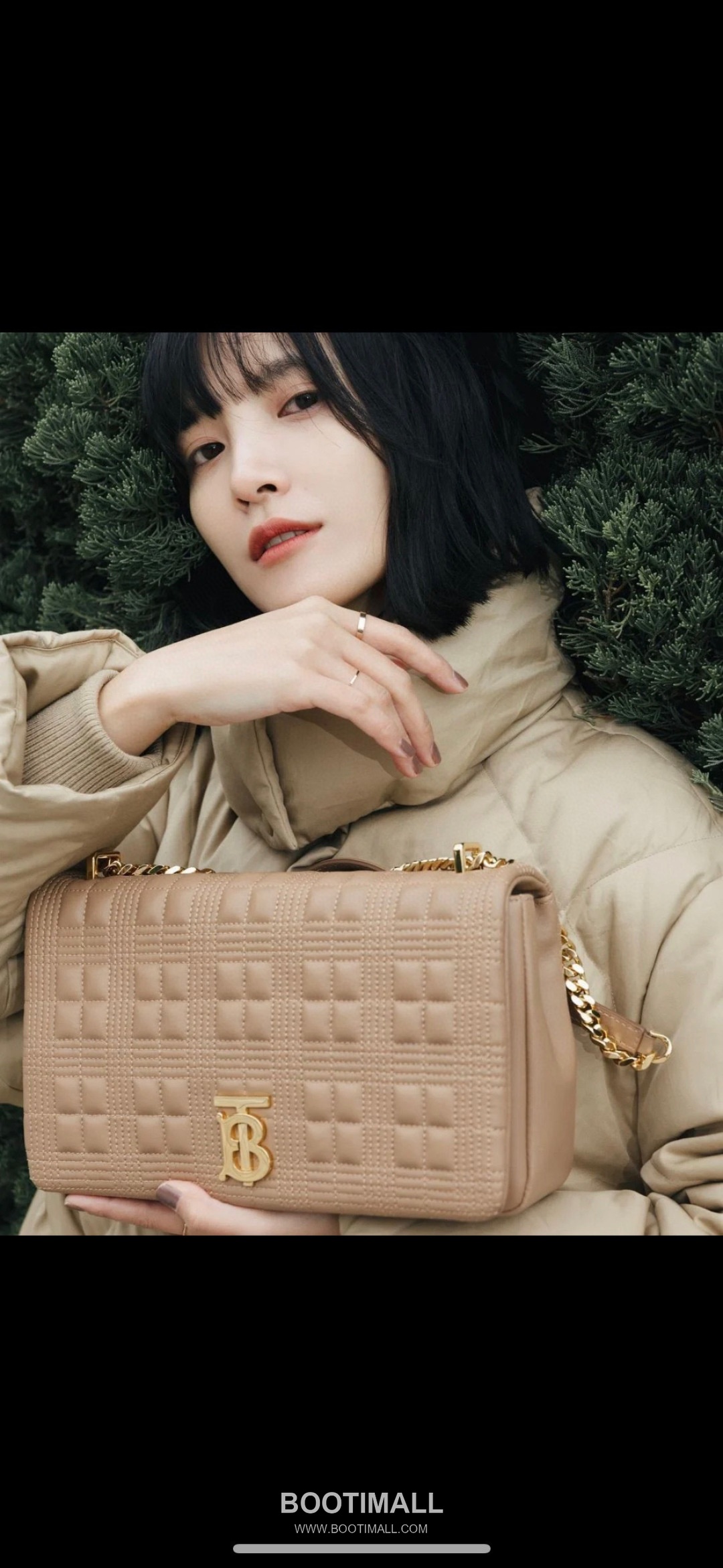 Burberry Lola Quilted Italian-Tanned Lambskin Chain Shoulder Bag 버버리 롤라 퀼팅 이탈리아 태닝 램스킨 체인 숄더백 28cm 4
