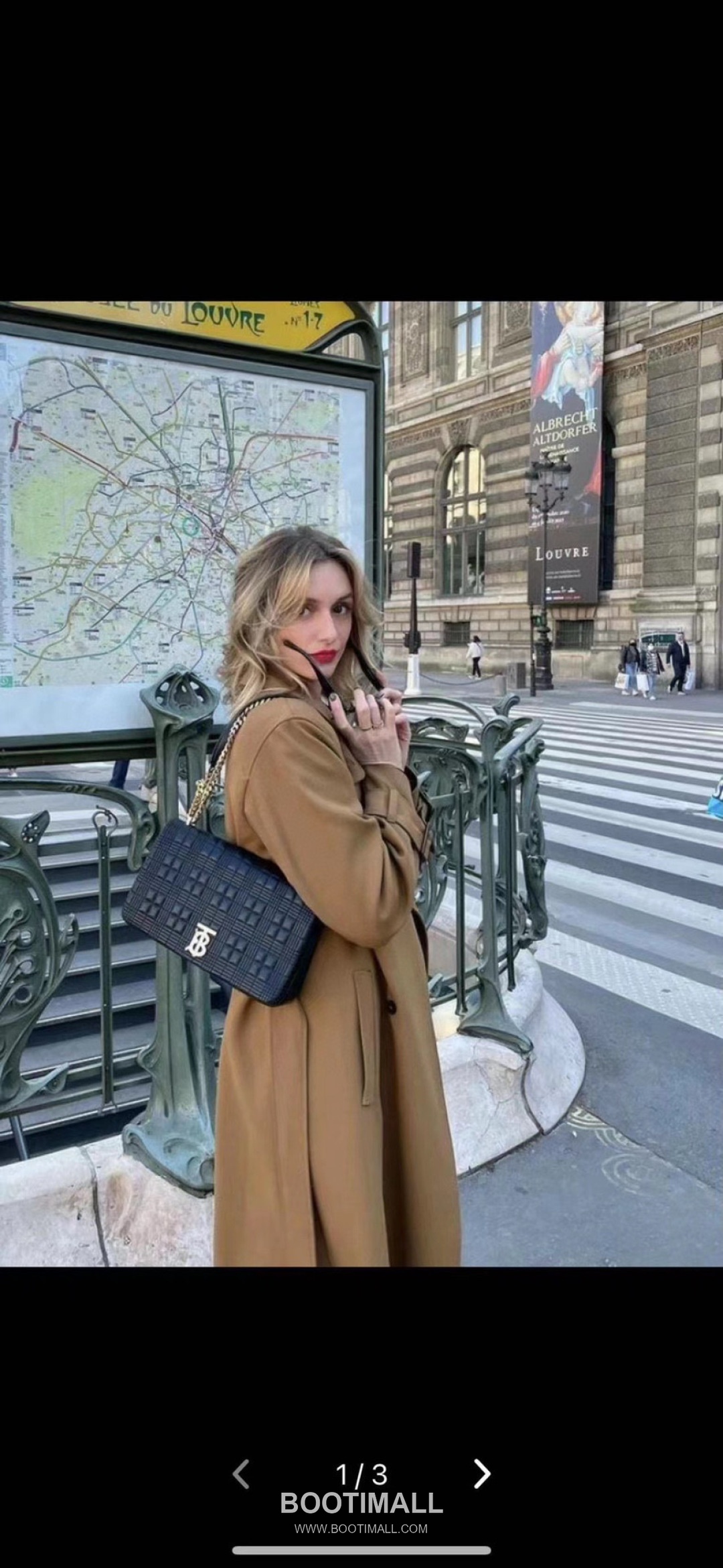 Burberry Lola Quilted Italian-Tanned Lambskin Chain Shoulder Bag 버버리 롤라 퀼팅 이탈리아 태닝 램스킨 체인 숄더백 28cm 6