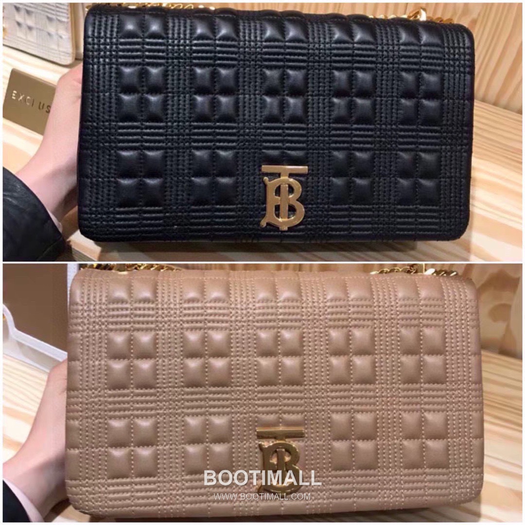 Burberry Lola Quilted Italian-Tanned Lambskin Chain Shoulder Bag 버버리 롤라 퀼팅 이탈리아 태닝 램스킨 체인 숄더백 28cm 10