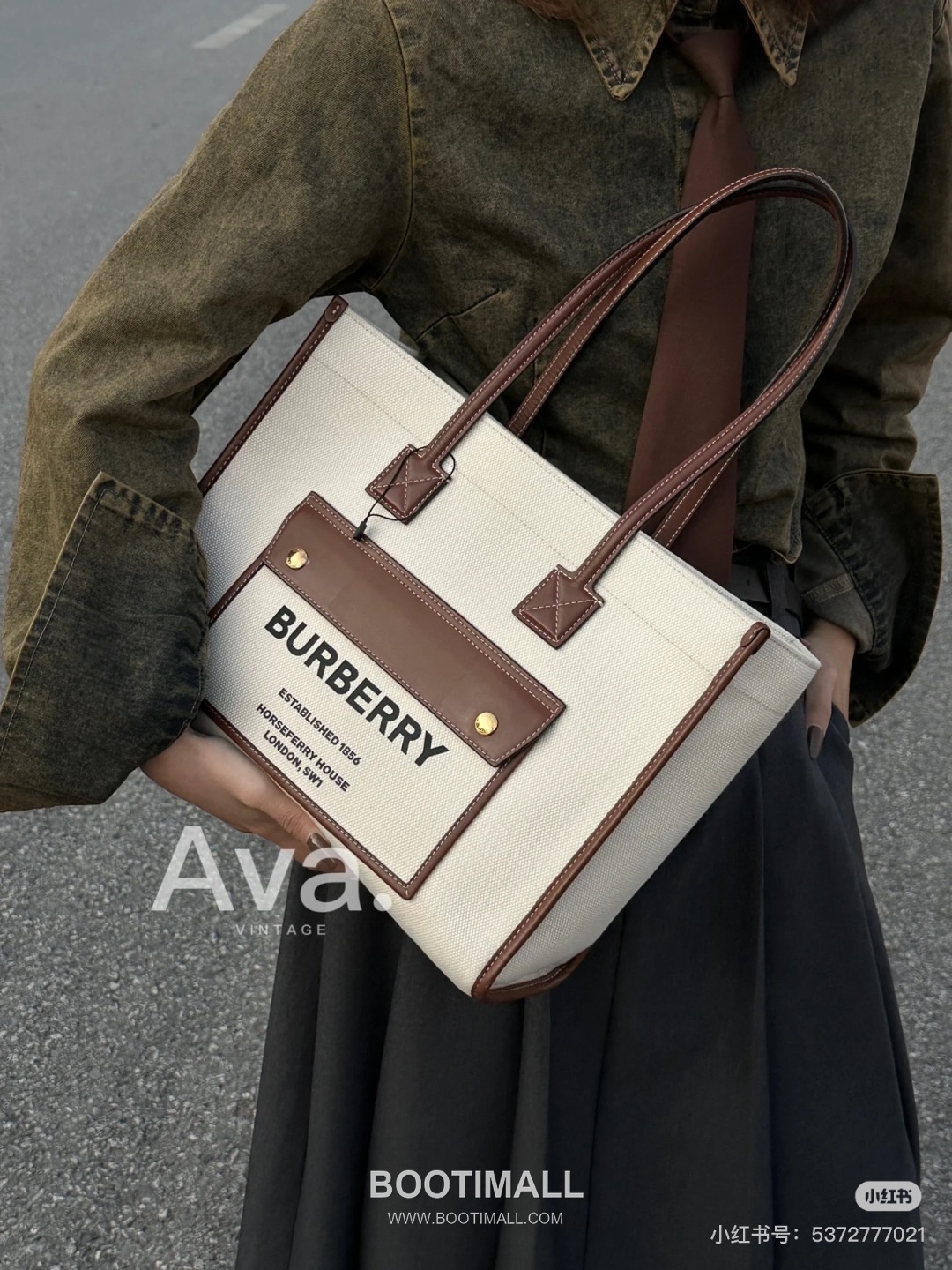 Burberry Large Capacity Tote Bag 버버리 라지 캐파시티 토트백 3