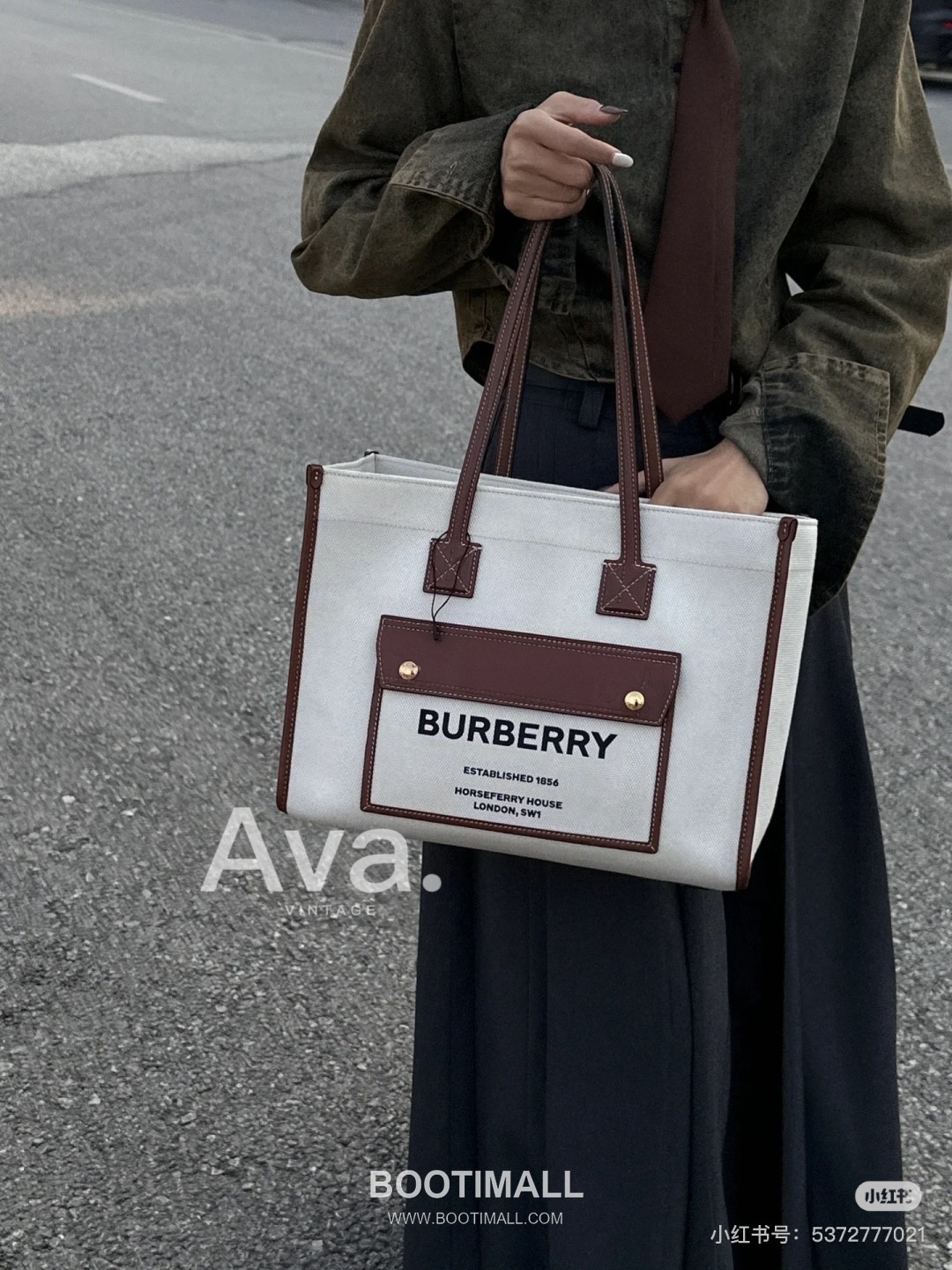 Burberry Large Capacity Tote Bag 버버리 라지 캐파시티 토트백 5