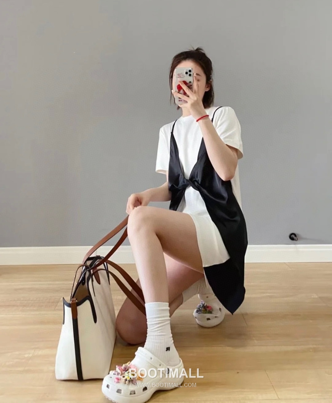 Burberry The Belt Horseferry Cotton Canvas Tote Bag 버버리 더 벨트 호스페리 코튼 캔버스 토트백 43cm 5