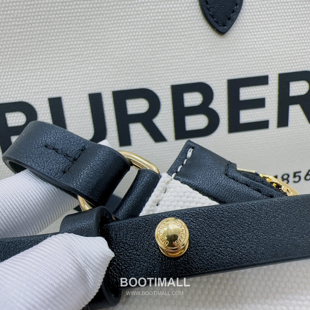 Burberry The Belt Horseferry Cotton Canvas Tote Bag 버버리 더 벨트 호스페리 코튼 캔버스 토트백 35cm 15