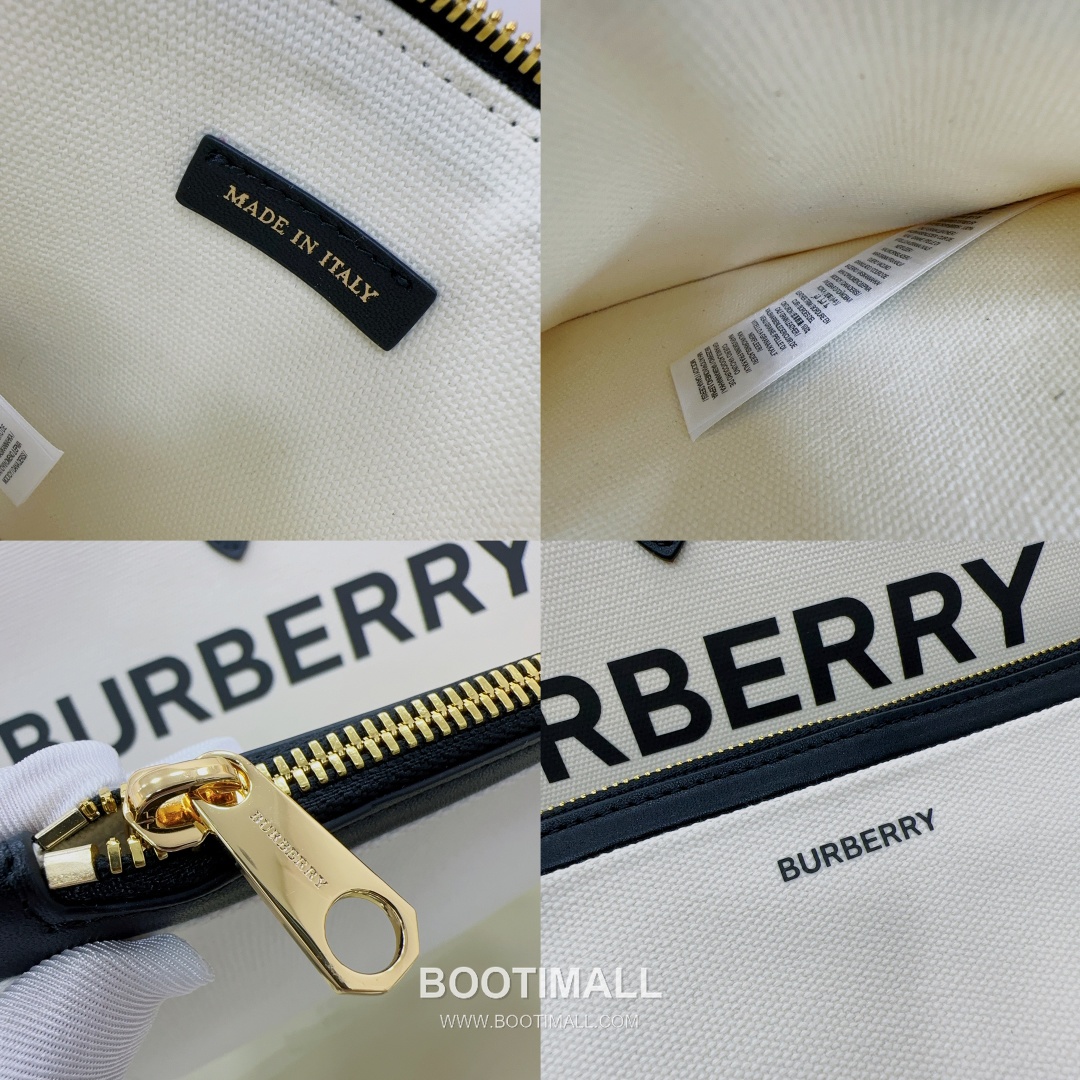 Burberry The Belt Horseferry Cotton Canvas Tote Bag 버버리 더 벨트 호스페리 코튼 캔버스 토트백 35cm 18