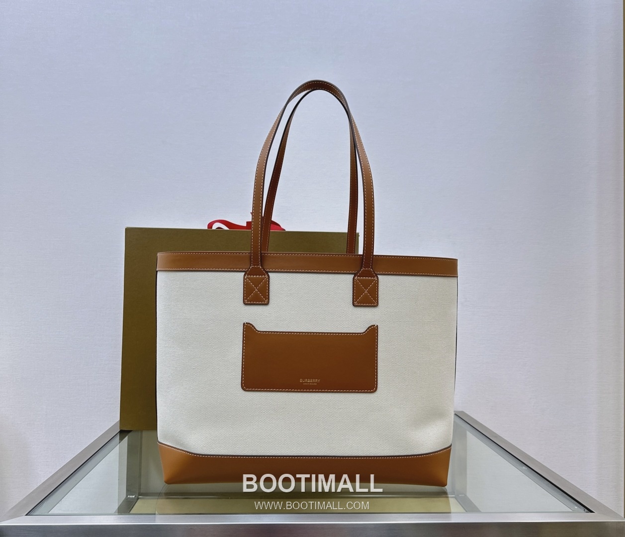 Burberry London 336160 Beige Tote Bag 버버리 런던 336160 베이지 토트백 36cm 10