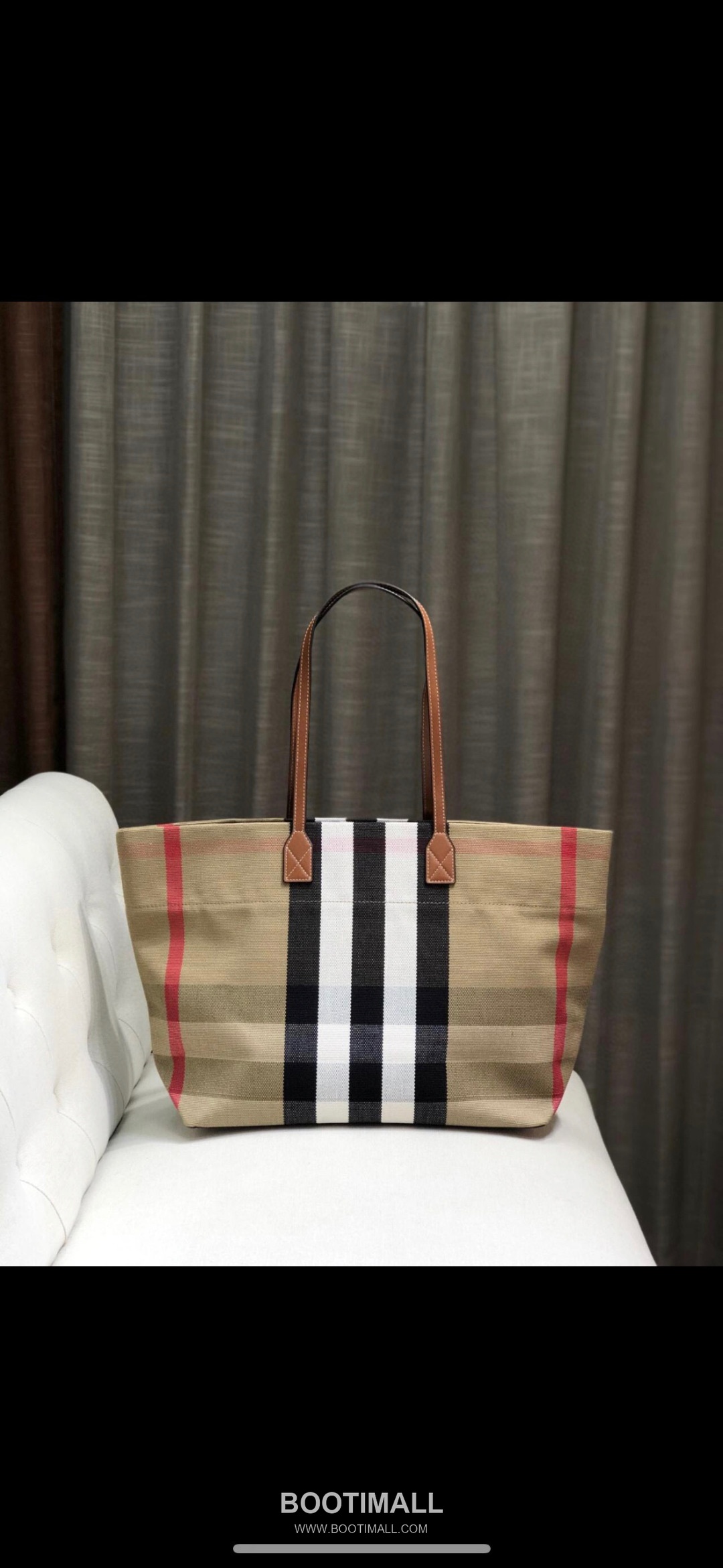 Burberry Classic Check Tote Bag 버버리 클래식 체크 토트백 35.5cm 10