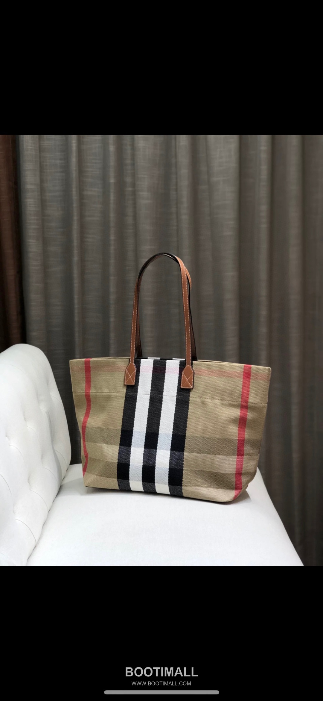 Burberry Classic Check Tote Bag 버버리 클래식 체크 토트백 35.5cm 11