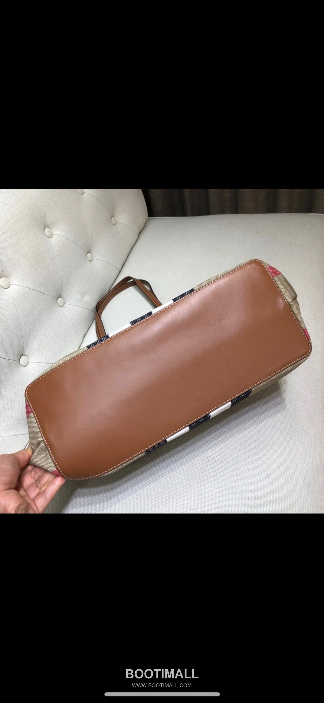 Burberry Classic Check Tote Bag 버버리 클래식 체크 토트백 35.5cm 17