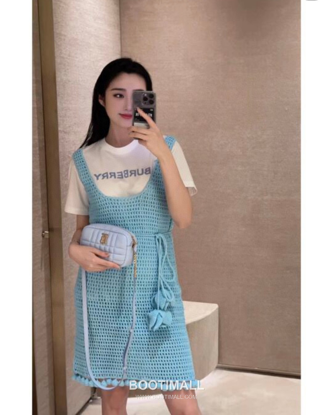 Burberry Lola Quilted Camera Italian-Tanned Lambskin Crossbody Bag 버버리 롤라 퀼팅 카메라 이탈리아 태닝 램스킨 크로스백 19cm 7