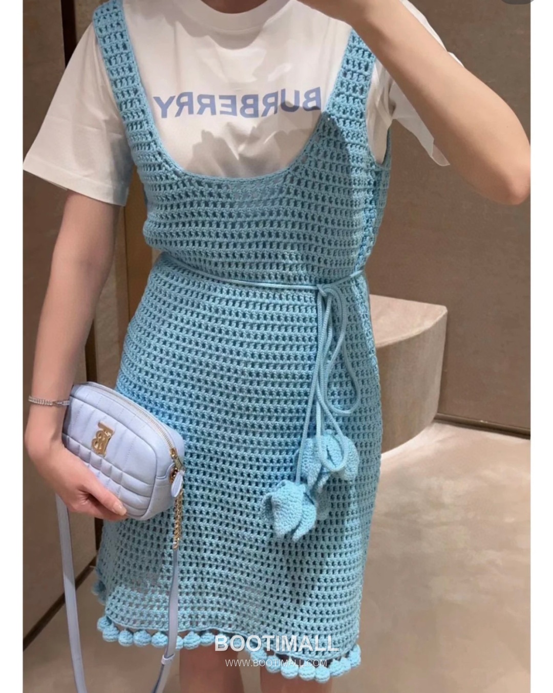 Burberry Lola Quilted Camera Italian-Tanned Lambskin Crossbody Bag 버버리 롤라 퀼팅 카메라 이탈리아 태닝 램스킨 크로스백 19cm 9