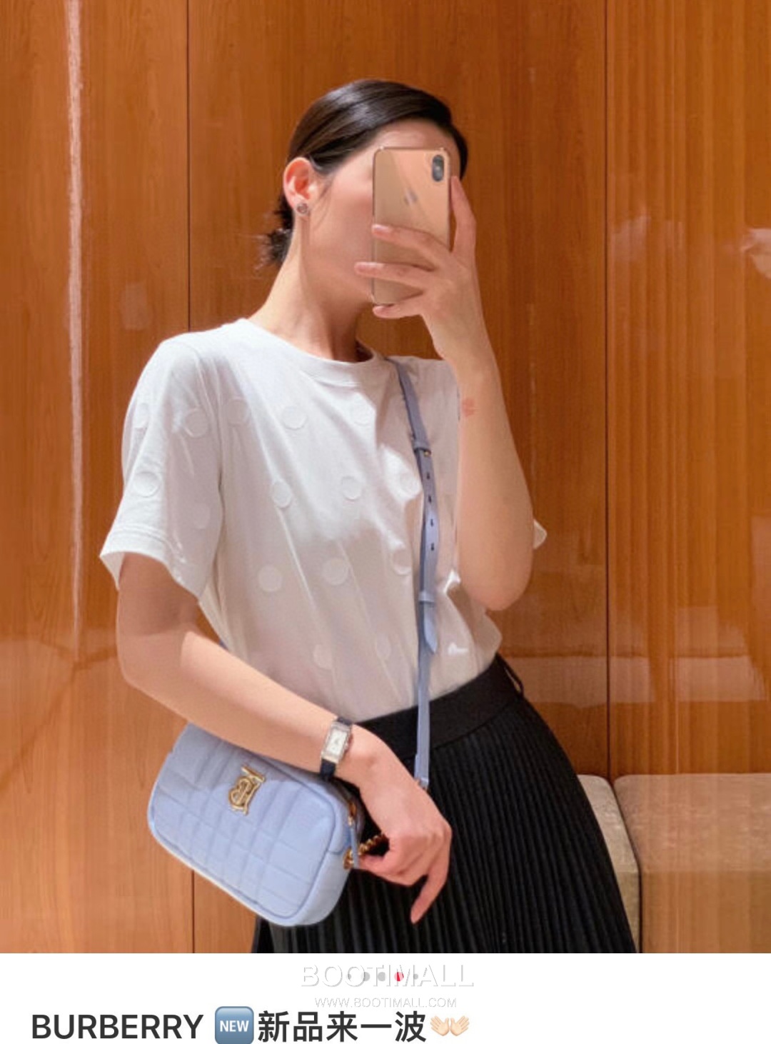 Burberry Lola Quilted Camera Italian-Tanned Lambskin Crossbody Bag 버버리 롤라 퀼티드 카메라 이탈리아 태닝 램스킨 크로스백 24cm 7