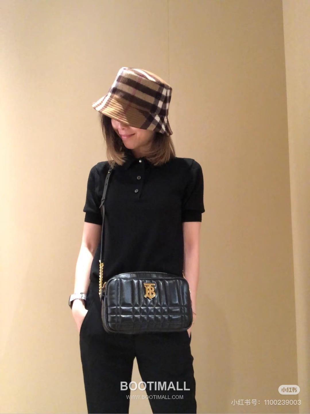 Burberry Lola Quilted Camera Italian-Tanned Lambskin Crossbody Bag 버버리 롤라 퀼티드 카메라 이탈리아 태닝 램스킨 크로스백 24cm 7