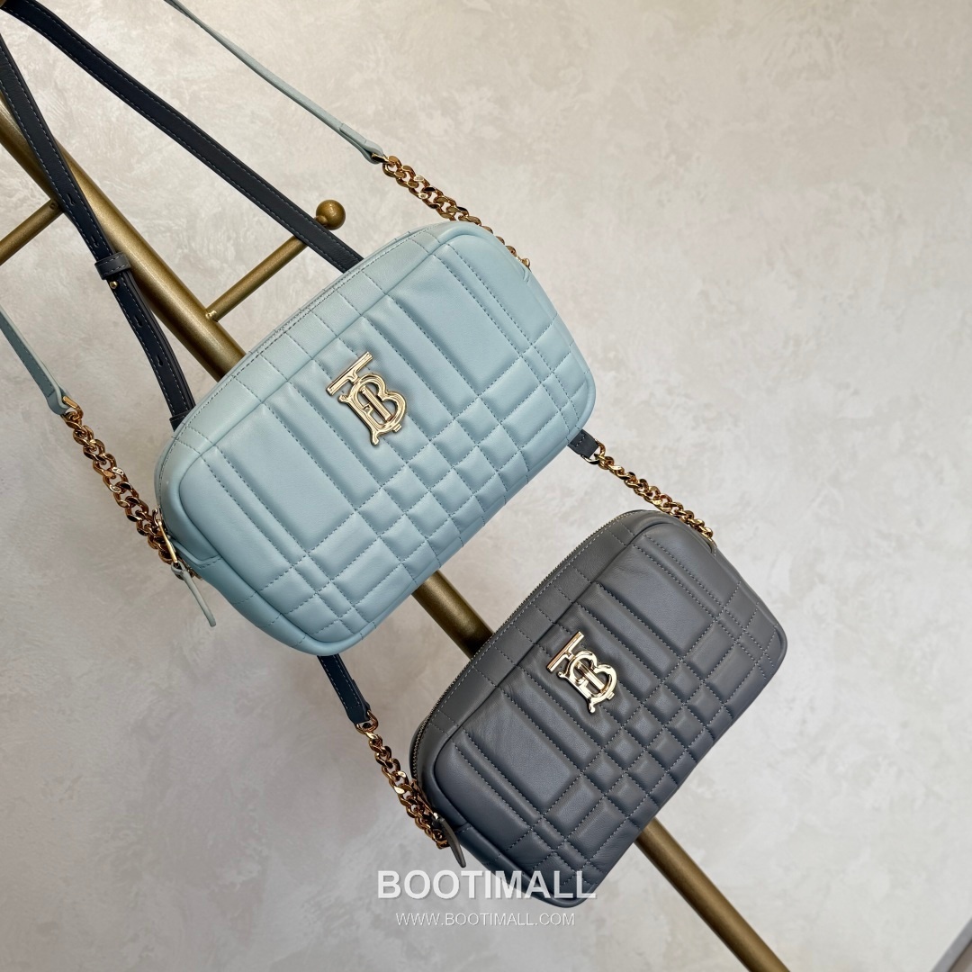 Burberry Lola Quilted Camera Italian-Tanned Lambskin Crossbody Bag 버버리 롤라 퀼티드 카메라 이탈리아 태닝 램스킨 크로스백 24cm 22