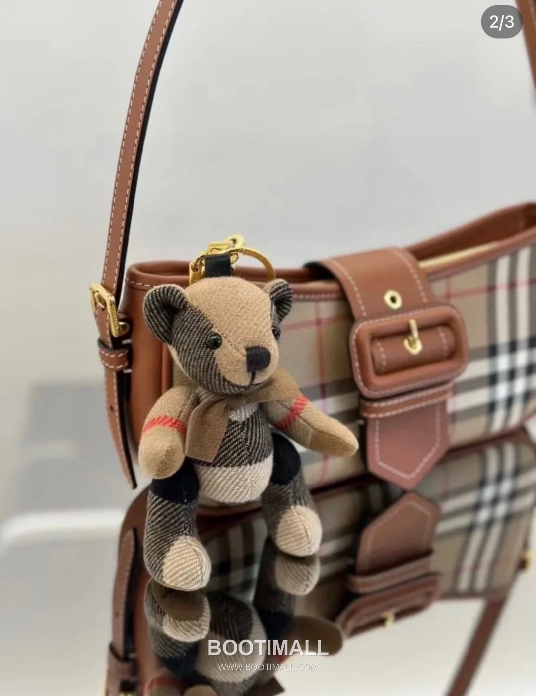 Burberry Check Buckle Strap Shoulder Bag 버버리 체크 버클 스트랩 숄더백 26cm 26