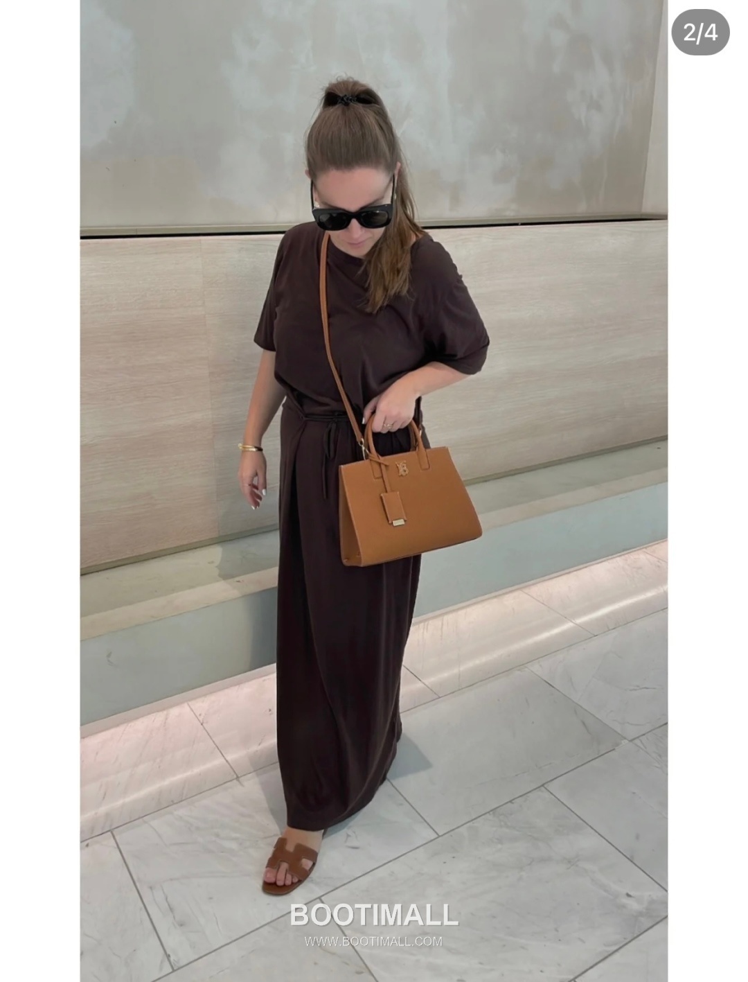 Burberry Thomas Logo Tote Grained Calfskin Bag 버버리 토마스 로고 토트 044173 그레인드 카프스킨 27cm 7