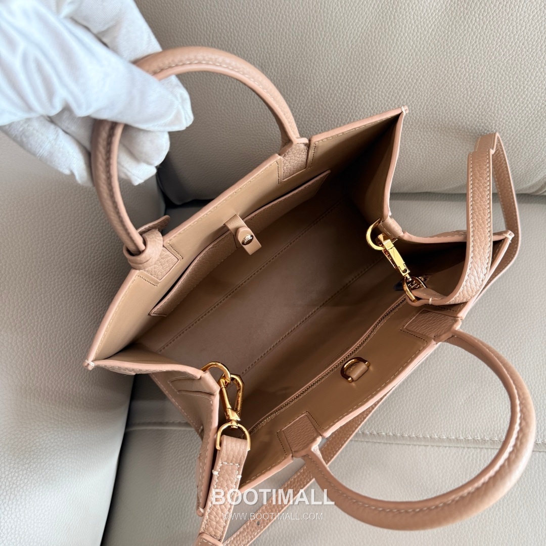 Burberry Thomas Logo Tote Grained Calfskin Bag 버버리 토마스 로고 토트 044173 그레인드 카프스킨 27cm 16