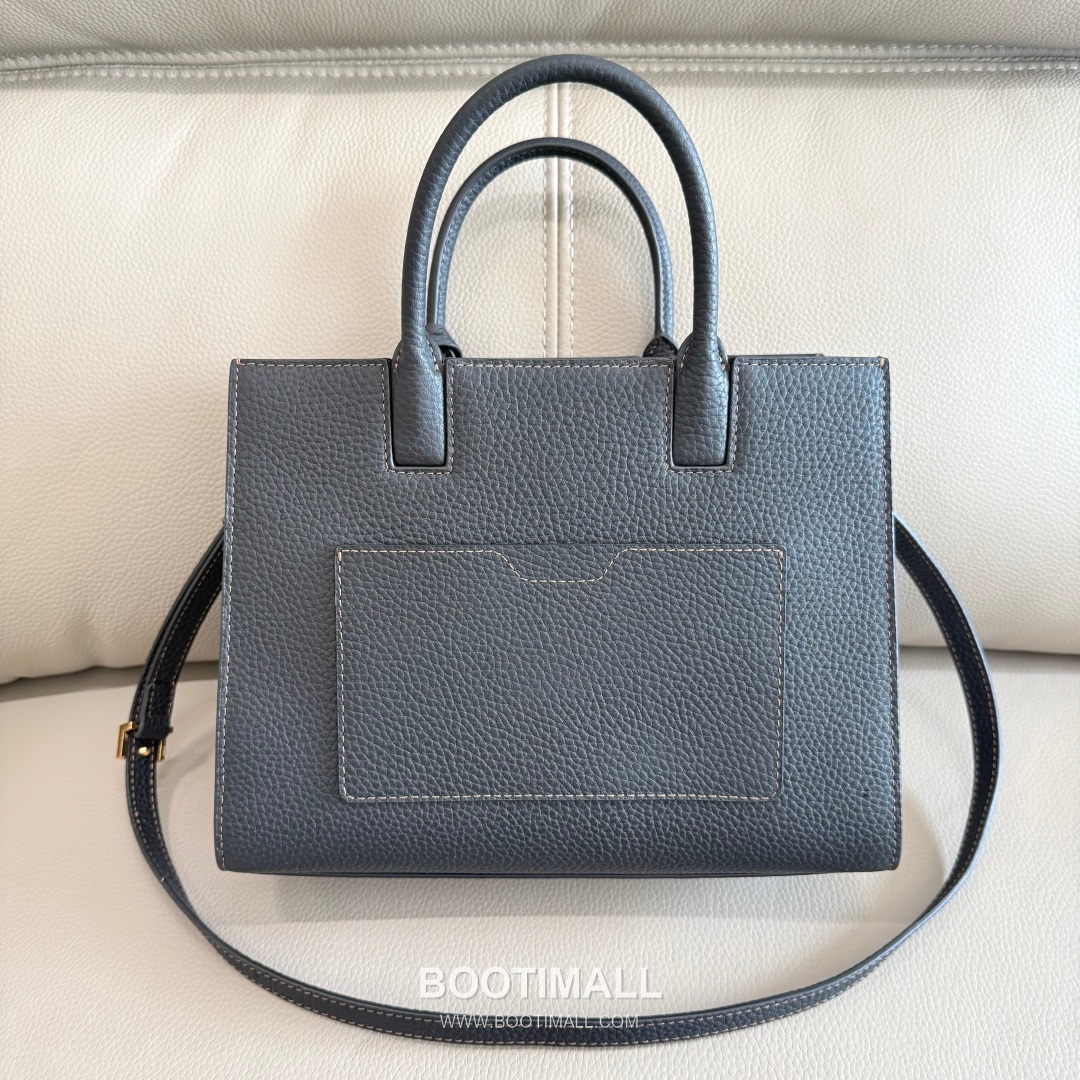 Burberry Thomas Logo Tote Grained Calfskin Bag 버버리 토마스 로고 토트 044173 그레인드 카프스킨 27cm 11