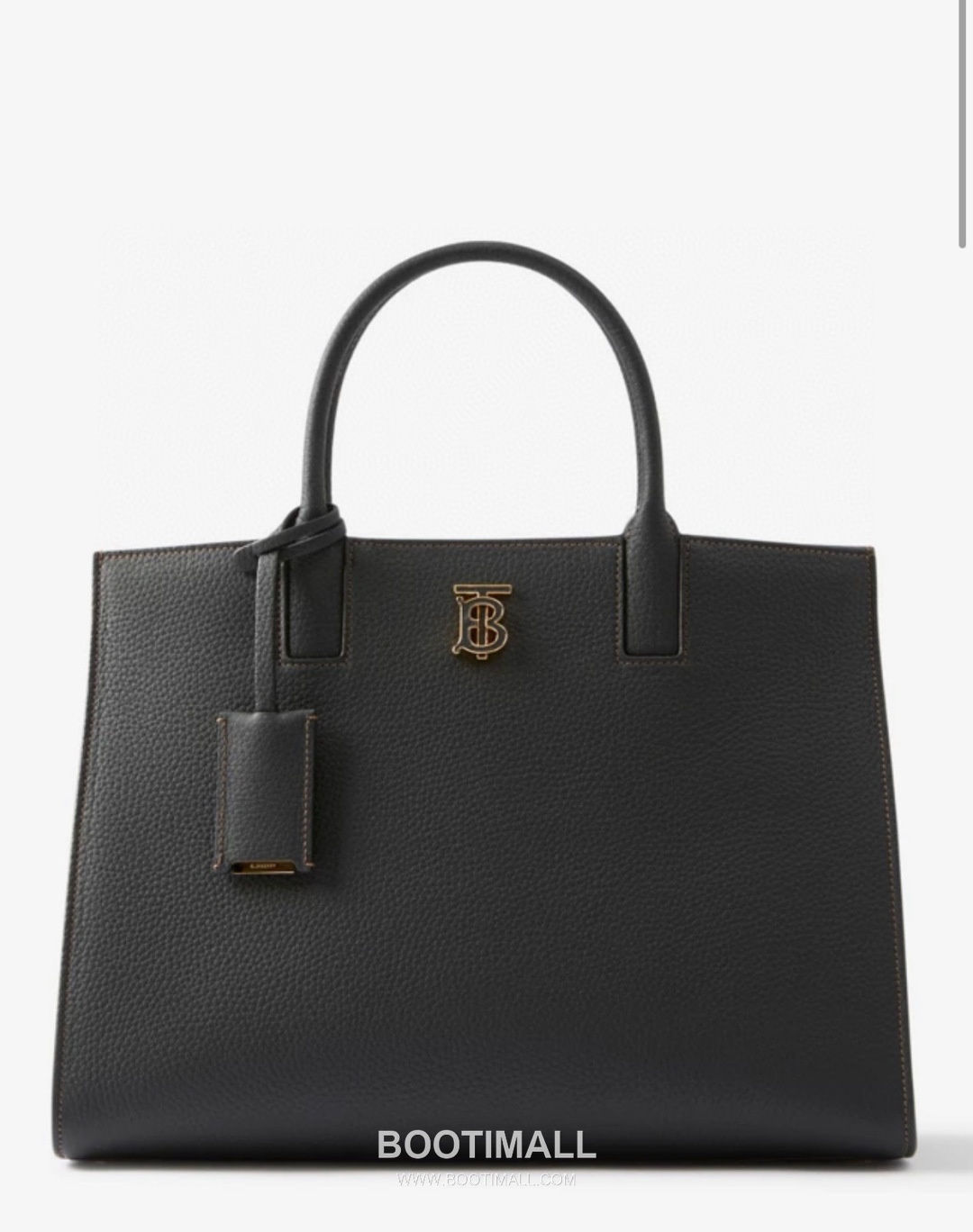 Burberry Thomas Logo 976180 Grained Calfskin Tote Bag 버버리 토마스 로고 976180 그레인드 카프스킨 토트백 33cm 2