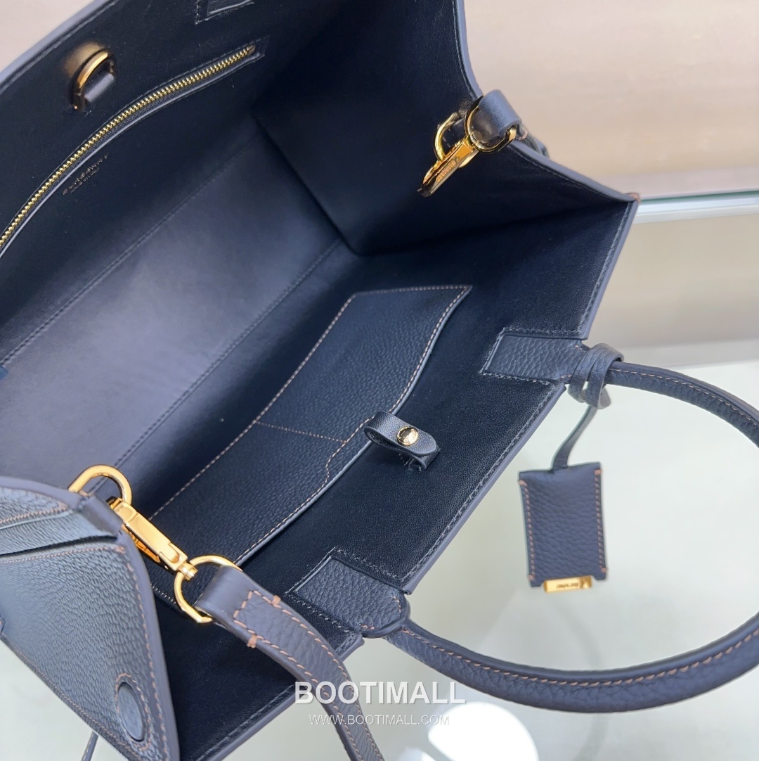 Burberry Thomas Logo 976180 Grained Calfskin Tote Bag 버버리 토마스 로고 976180 그레인드 카프스킨 토트백 33cm 15