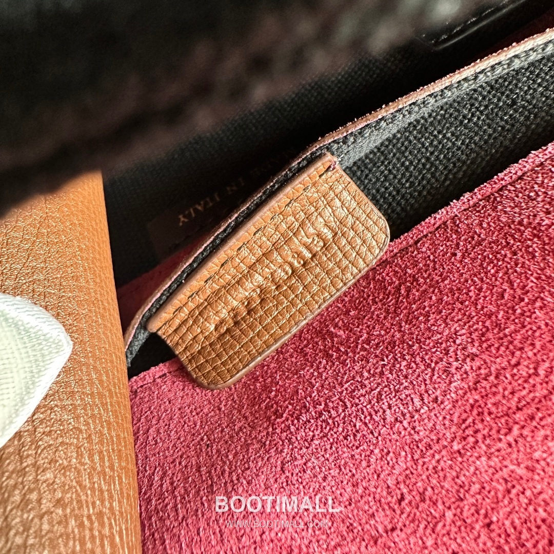 Burberry House Check Grained Leather 813153 Beige Crossbody Bag 버버리 하우스 체크 그레인드 레더 813153 베이지 크로스백 24cm 11