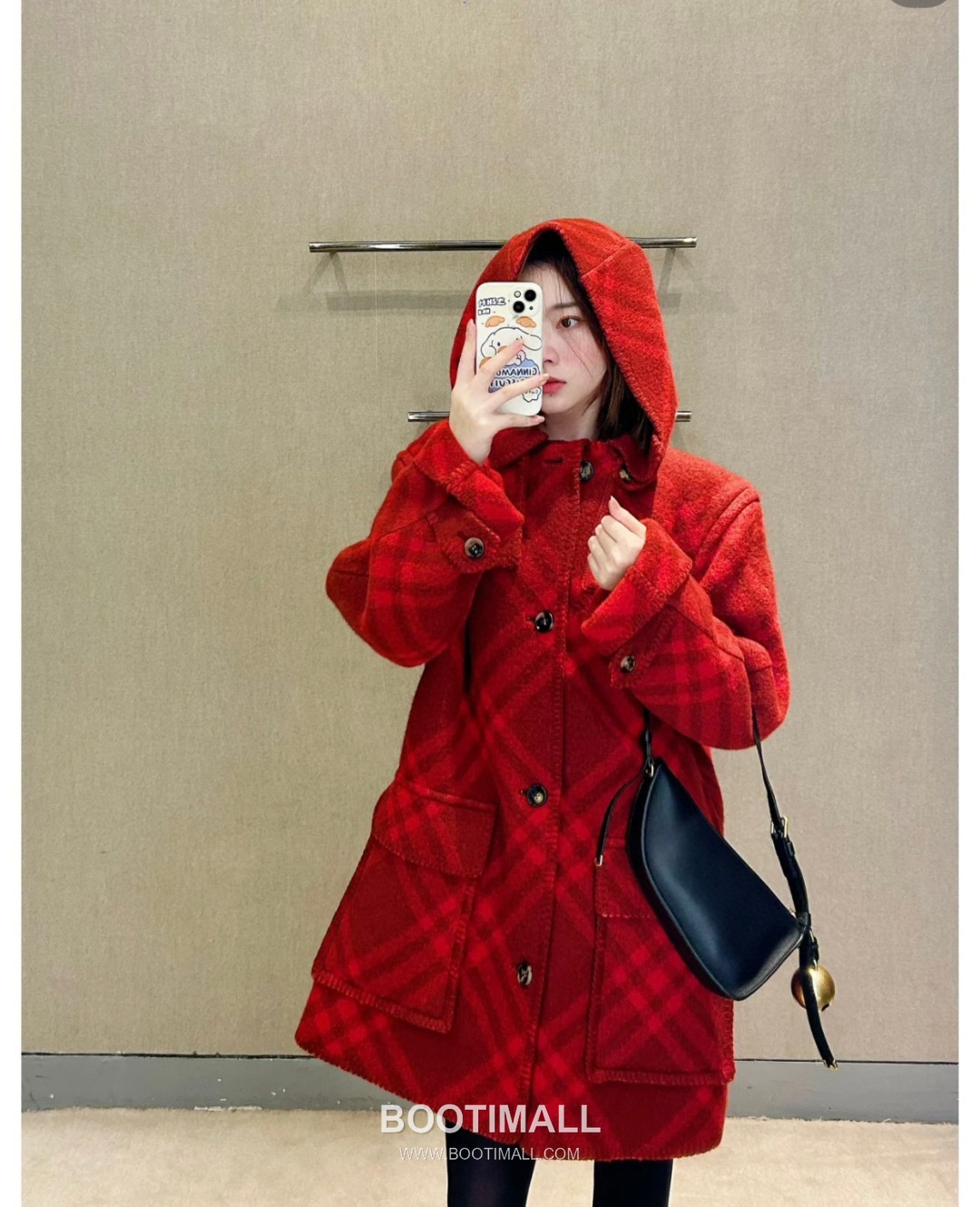 Burberry Bell Charm Shield-Fold Smooth Nappa Lambskin Shoulder Bag 버버리 벨 참 실드 폴드 스무스 나파 램스킨 숄더백 26cm 5