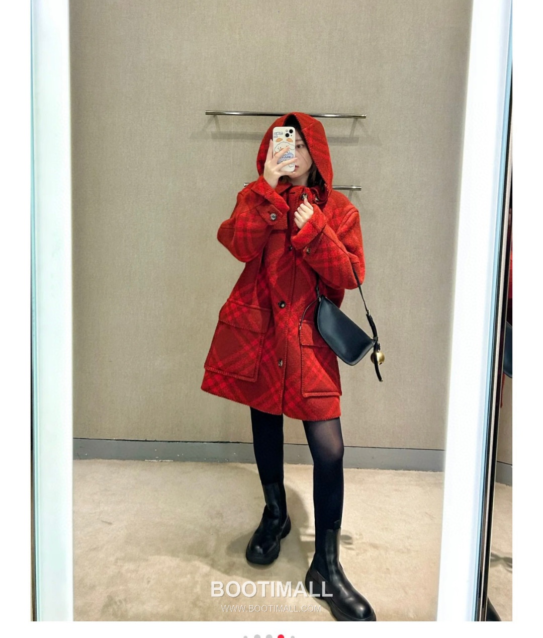 Burberry Bell Charm Shield-Fold Smooth Nappa Lambskin Shoulder Bag 버버리 벨 참 실드 폴드 스무스 나파 램스킨 숄더백 26cm 6