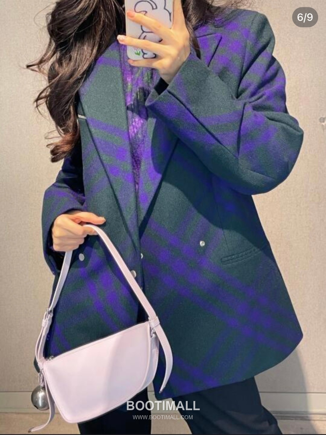 Burberry Bell Charm Shield-Fold Smooth Nappa Lambskin Shoulder Bag 버버리 벨 참 실드 폴드 스무스 나파 램스킨 숄더백 26cm 1