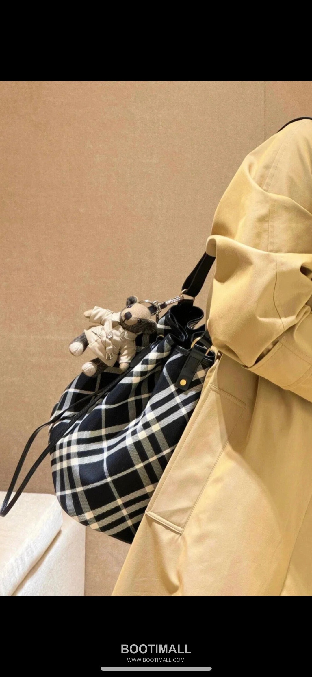 Burberry Check 871160 Cotton Twill Shoulder Bag 버버리 체크 871160 코튼 트윌 숄더백 29cm 6