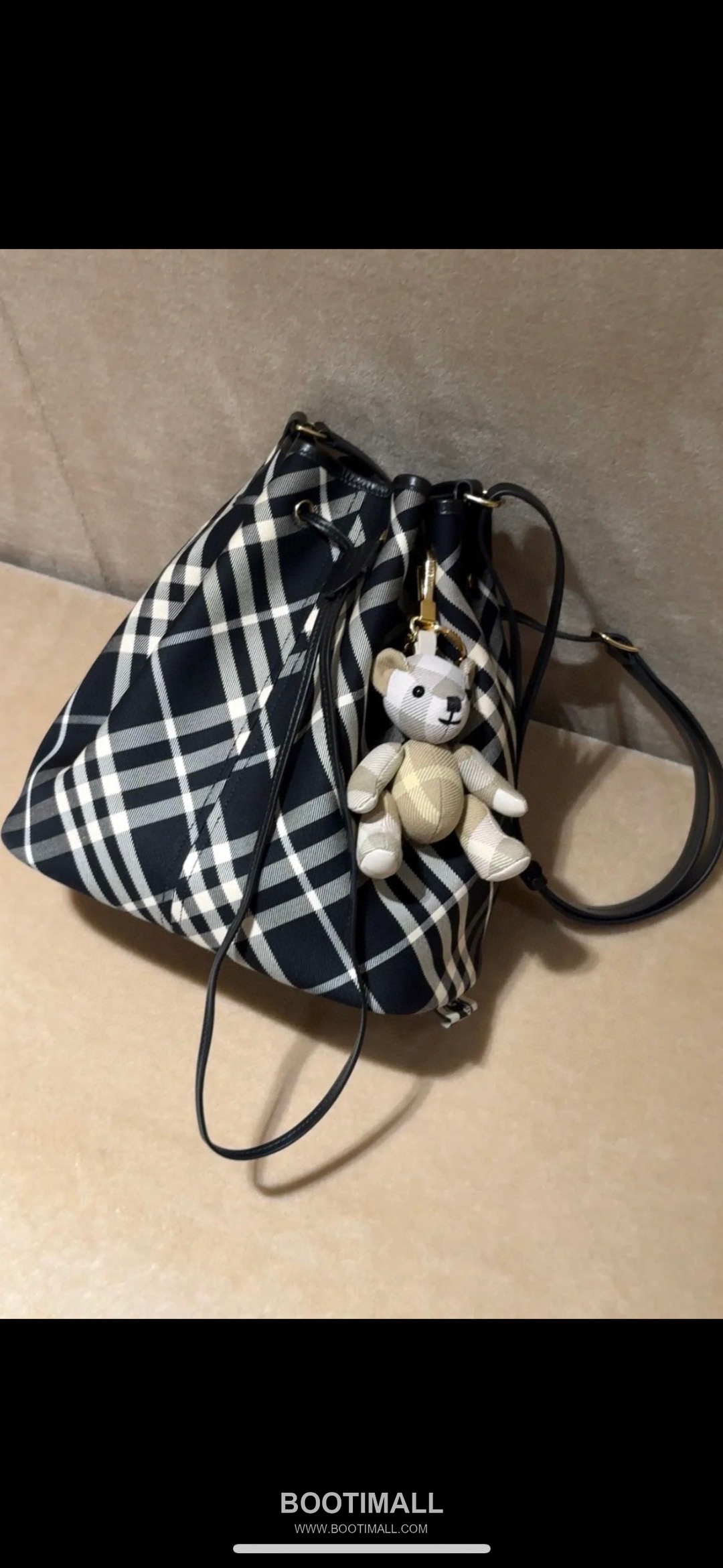 Burberry Check 871160 Cotton Twill Shoulder Bag 버버리 체크 871160 코튼 트윌 숄더백 29cm 8