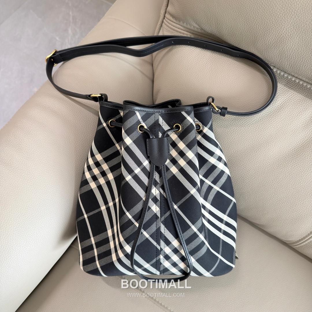 Burberry Check 871160 Cotton Twill Shoulder Bag 버버리 체크 871160 코튼 트윌 숄더백 29cm 10