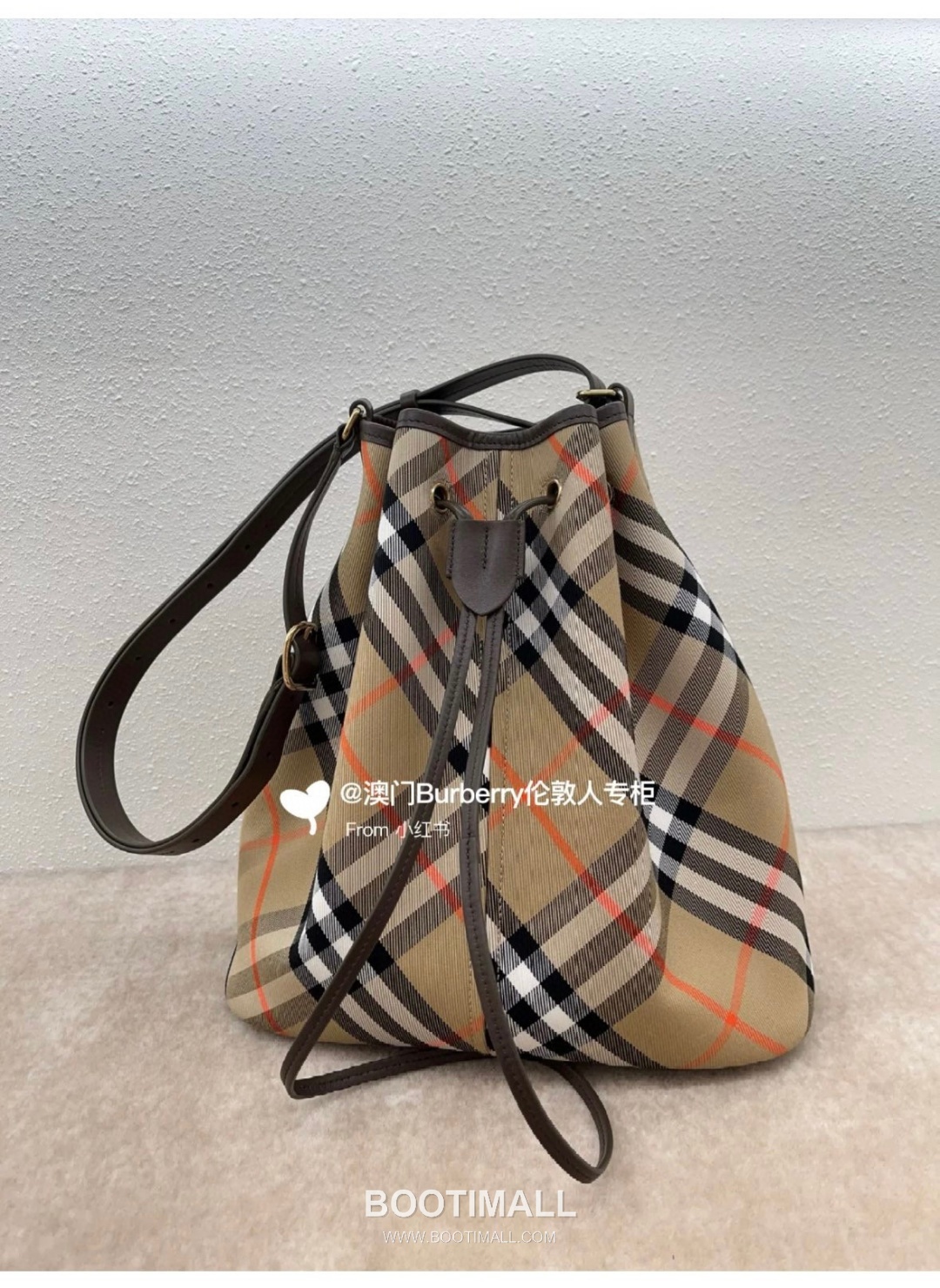 Burberry Check 871160 Cotton Twill Shoulder Bag 버버리 체크 871160 코튼 트윌 숄더백 29cm 1