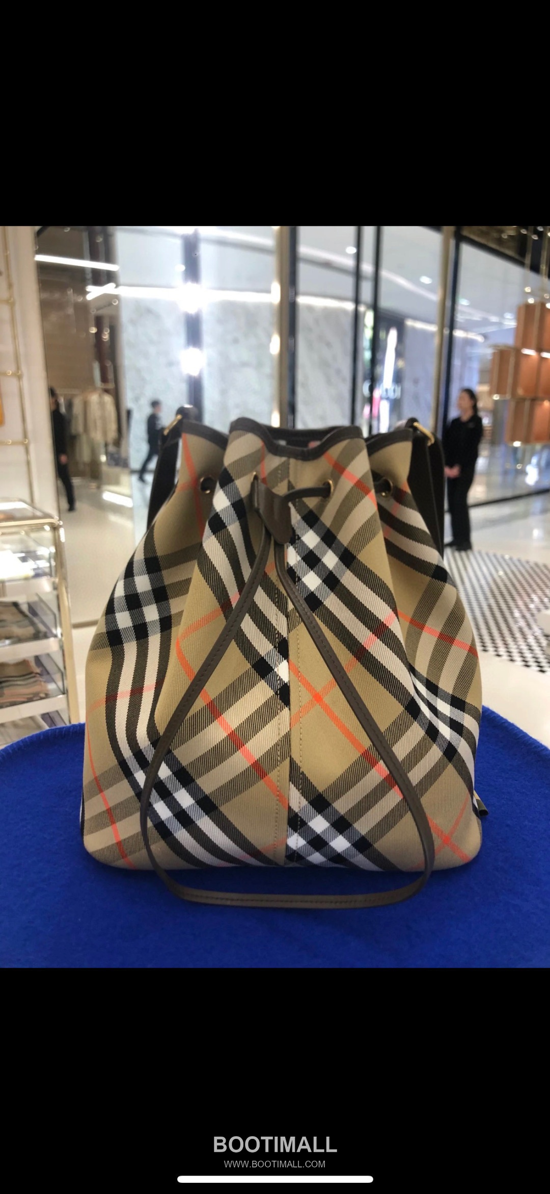 Burberry Check 871160 Cotton Twill Shoulder Bag 버버리 체크 871160 코튼 트윌 숄더백 29cm 4
