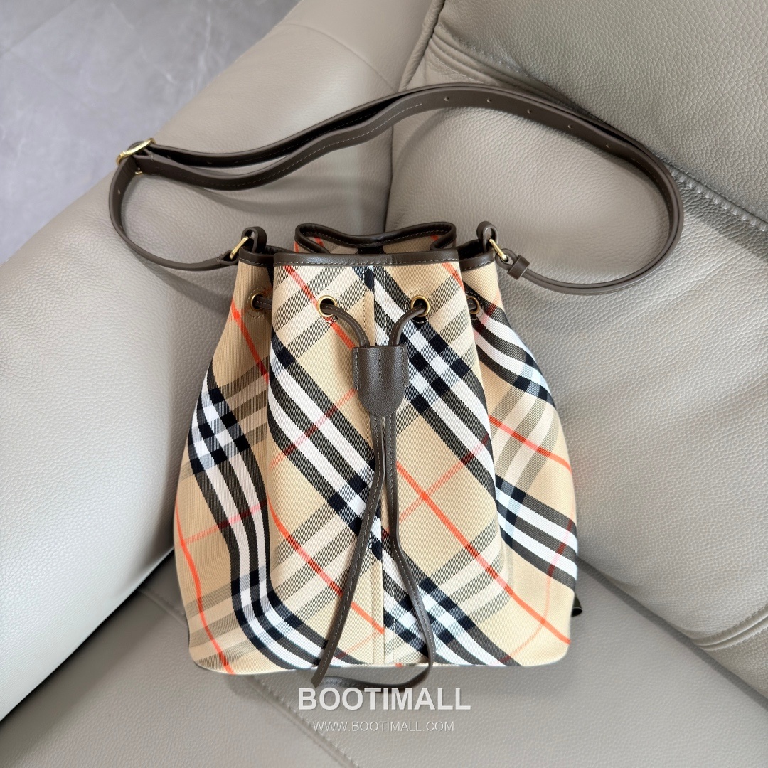 Burberry Check 871160 Cotton Twill Shoulder Bag 버버리 체크 871160 코튼 트윌 숄더백 29cm 10