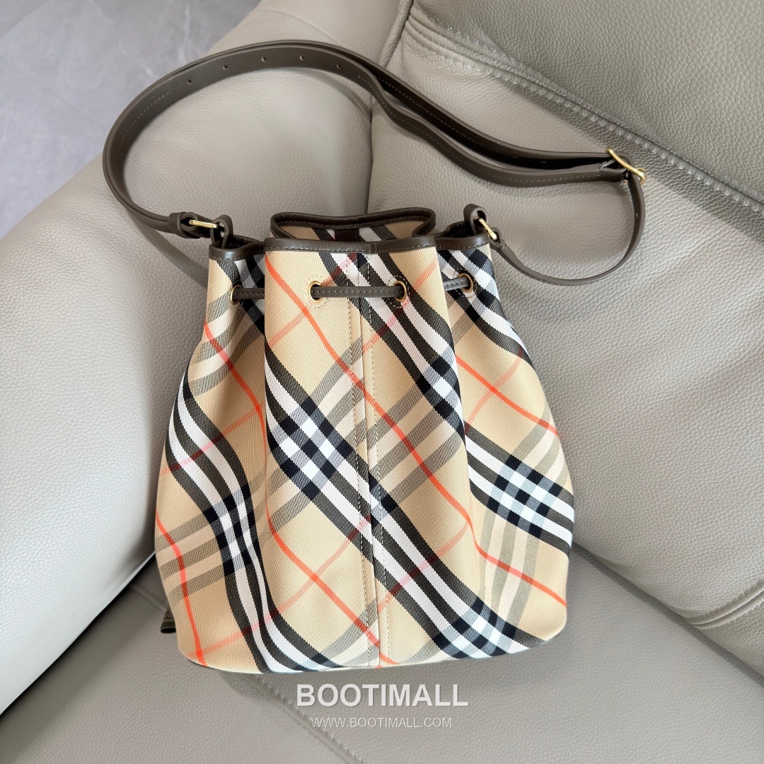 Burberry Check 871160 Cotton Twill Shoulder Bag 버버리 체크 871160 코튼 트윌 숄더백 29cm 11