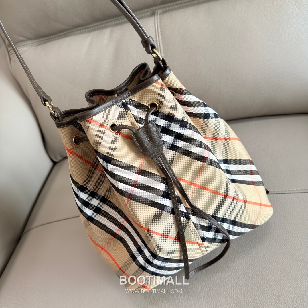 Burberry Check 871160 Cotton Twill Shoulder Bag 버버리 체크 871160 코튼 트윌 숄더백 29cm 12
