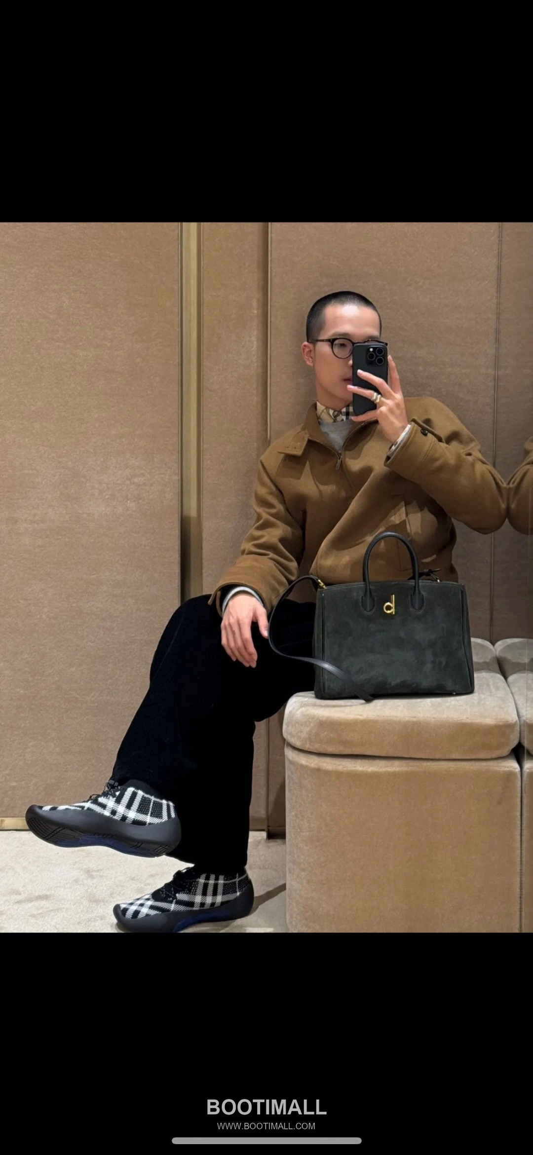 Burberry Rocking House EKD Green Tote Bag 버버리 로킹 하우스 EKD 그린 토트백 6